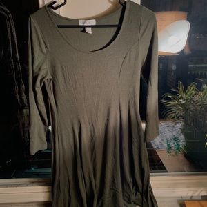 Forever 21 Olive dress